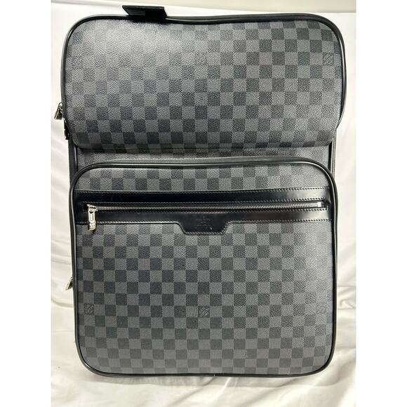 Louis Vuitton Damier Graphite Pegase 55 Luggage 346799 - Picture 1 of 16